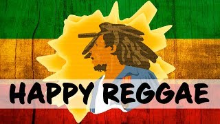 HAPPY REGGAE MUSIC  Jamaican Songs of Caribbean  Relaxing Summer Instrumental Music [upl. by Nosniv45]