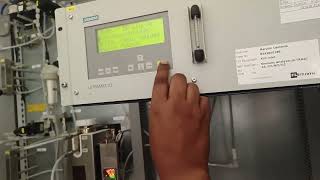 ULTRAMAT 23 gas analyzer parameters settings Siemens ULTRAMAT 23 CO O2 amp NO Measure Gas analyzer [upl. by Simsar]