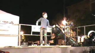 Mattia Zenzola  Ospite di Italians Got Talent Show  Piazza Valenzano [upl. by Neeka]