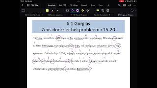 Plato CE 2024 Gorgias hst 61 Zeus doorziet het probleem r1524 [upl. by Guilbert]