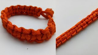 Bracelet Men bracelets Making Bracelet Paracord bracelet DIY braceletFriendship band [upl. by Leeban]