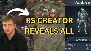 Runescape Creator ANSWERS CRITICAL QUESTIONS About Brighter Shores New MMORPG [upl. by Xino]