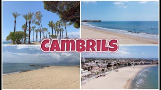 CAMBRILS 🇪🇸 SPAIN 4K  Town amp Beach  Costa Daurada [upl. by Hamnet]