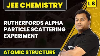 Rutherfords Alpha Particle Scattering Experiment  Atomic Structure  L8  JEE Chemistry [upl. by Whelan]