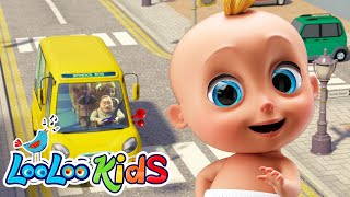 Wheels On The Bus  Best Sing Along Rhymes for Kids  Nursery Songs  LooLoo Kids [upl. by Audun]