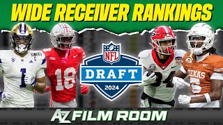 Ranking Every WR in the 2024 NFL Draft Class [upl. by Idleman]