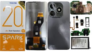 TECNO SPARK 20C TEARDOWN [upl. by Aneeuqal]