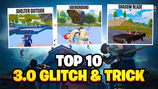 Top 10 Glitch And Tricks Pubg MobileBgmi  Shadow Force Mode 30 [upl. by Devonne]