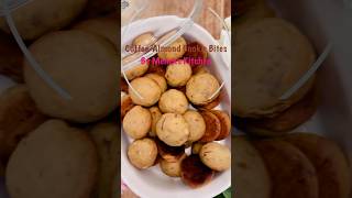 Coffee Almond Cookie Bites by Mehek’s Kitchen 😋 [upl. by Oakleil738]