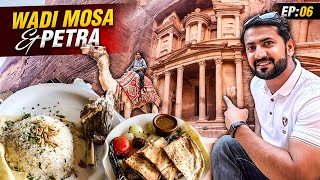 PETRA Wonder of The World amp Traditional Jordanian Food  Mansaf [upl. by Sucramal]