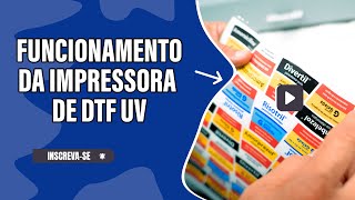 COMO FUNCIONA UMA IMPRESSORA DE DTF UV [upl. by Noyes233]