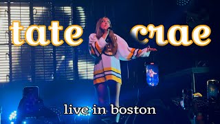 tate mcrae live in boston  091723  are we flying tour [upl. by Kurtis]