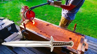 Making Lord Of The Rings Sword STING [upl. by Roselle]