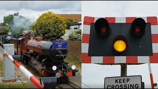 LyddonSea Taylor Road Level Crossing Kent [upl. by Tildie]