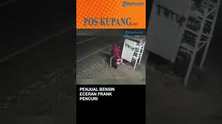 Penjual Bensin Eceran Prank Pencuri [upl. by Donella]