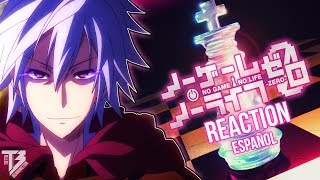 REACCION  No Game No Life Zero  Riku Shuvi amp El origen de Disboard [upl. by Ellery]