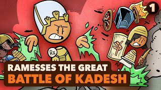 Ramesses the Great The Battle of Kadesh  Egyptian History  Part 1  Extra History [upl. by Jerz633]