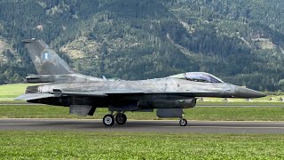 Airpower 2024 Zeltweg Hellenic Airforce  F16 Demo Team Zeus [upl. by Yllrebmik]