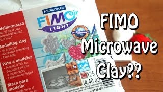 FIMO Microwavable Clay  DEMO [upl. by O'Reilly988]