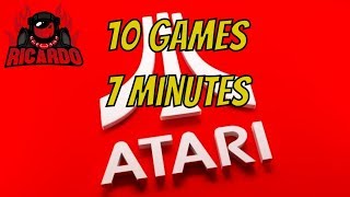 Atari ST 10 Games 7 minutes [upl. by Ttelrats862]