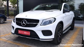 MercedesAMG GLE 43 Biturbo 4Matic Coupé 2019  Reallife review [upl. by Rolland]