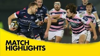 Sale Sharks v Cardiff Blues  AngloWelsh Cup 201617 [upl. by Enninaej]