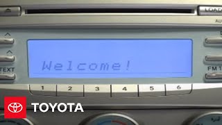 2007  2009 Camry HowTo Bluetooth® Overview JBL 6disc CD Changer  Toyota [upl. by Nosyrb370]