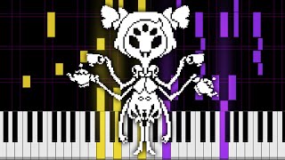 Undertale  Spider Dance Piano Arrangement [upl. by Castra]