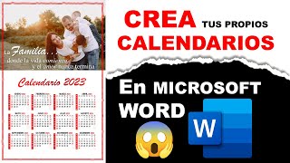 Crea tus CALENDARIOS PERSONALIZADOS 2023 AndyStifler97 [upl. by Hasty692]