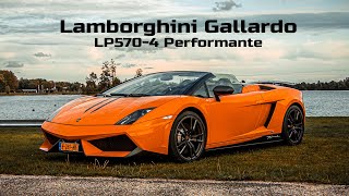 Lamborghini Gallardo Performante Spyder LP5704  Review  Drive  Test [upl. by Airtina157]