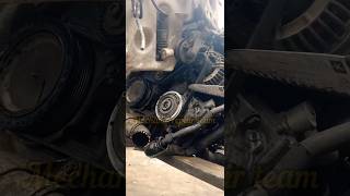 Remove engine serpentine belt easily🤣😳 mechanic shorts [upl. by Nerrat715]