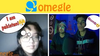 PAKISTANI girl troll INDIAN on omegle😂  omegle failed [upl. by Aihsekin]