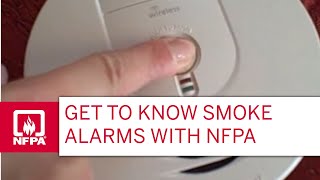 Get to Know Smoke Alarms with NFPA [upl. by Ihsoyim]