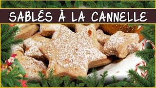 Recette des biscuits  sablés de Noël à la cannelle [upl. by Yerdna805]