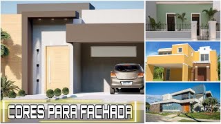 7 DICAS DE CORES PARA FACHADA DE CASAS  COR DE FACHADA  CORES PARA FACHADAS DE CASAS MODERNAS [upl. by Zephan]