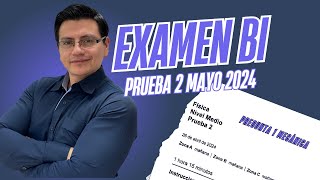 Resolviendo la 1ra Pregunta del Examen Física BI 2024  Prueba 2 Mayo [upl. by Enetsuj]