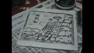 Japanese Woodblock Printing [upl. by Nelo]