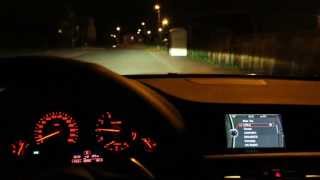 BMW X3 20i F25 drive by night [upl. by Colner]