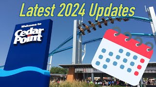 Cedar Point 2024 Updates JUST Released [upl. by Mozelle421]