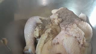 OVEN CHICKEN RECIPE viralvideos subscrib [upl. by Haimrej447]