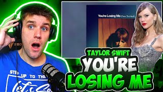 HER WRITING IS INCREDIBLE  Rapper Reacts to Taylor Swift Youre Losing Me From The Vault [upl. by Conlee865]