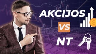 NT vs Akcijos Kuri Investicija geriausiai tinka tau [upl. by Nytram797]