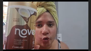 Resenha Novex Óleo de Coco Como eu uso [upl. by Elrahc]