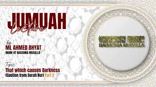 Jumuah Lecture Ml Ahmed Bhyat [upl. by Eelnyl]