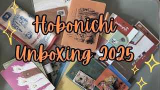 Hobonichi 2025 Unboxing [upl. by Leonore75]