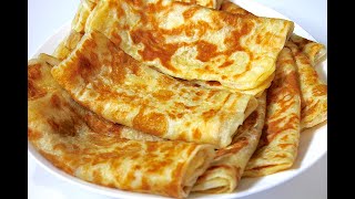 RECETTE DE MSEMENS BIEN FEUILLETÉS 💯  INRATABLE FACILE ET RAPIDE  CREPES FEUILLETÉES [upl. by Myer326]