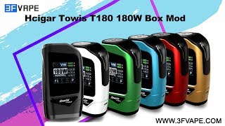 Hcigar Towis T180 180W Box Mod [upl. by Terrel]