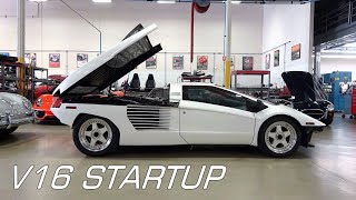 Cizeta Moroder V16T Prototype STARTUP [upl. by Angy]