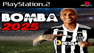 BOMBA PATCH 2024 PS2 BRASILEIRÃO GEOMATRIX [upl. by Allerim]