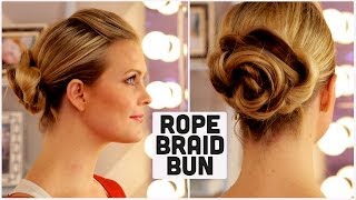 Rope Braid Bun [upl. by Tade]